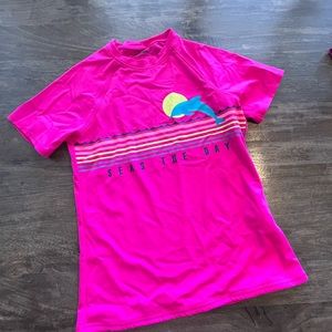 Lands’ End rash guard Kids’ size 14 Slim